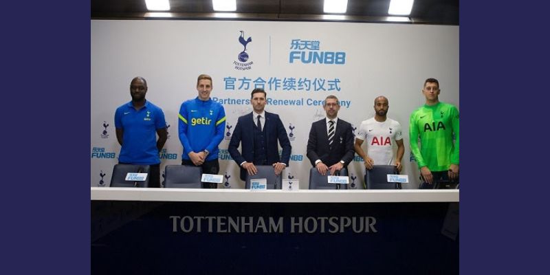 Fun88 Tottenham - Hợp Tác Đem Lại Vị Thế Vươn Ra Thế Giới 2 Tổng quan về hợp tác giữa fun88 tottenham