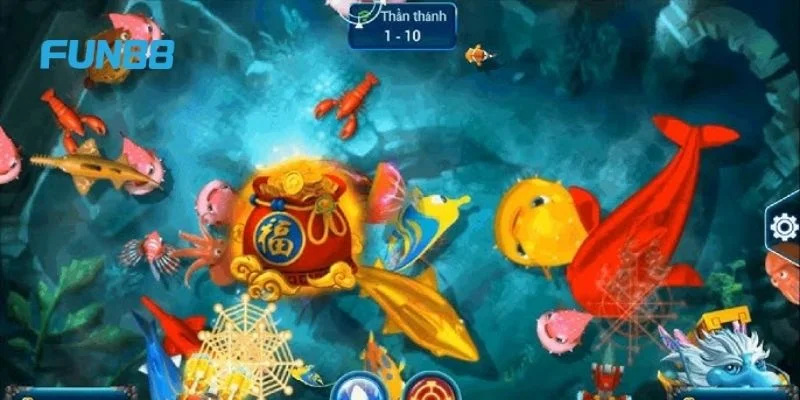 Bắn Cá Fun88 - Săn Boss Khủng, Giật Thưởng Đỉnh Nóc 4 Các cách để chinh phục sảnh bắn cá từ cao thủ nhà cái Fun88.